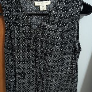 Skye's The Limit Black and White Women's Top